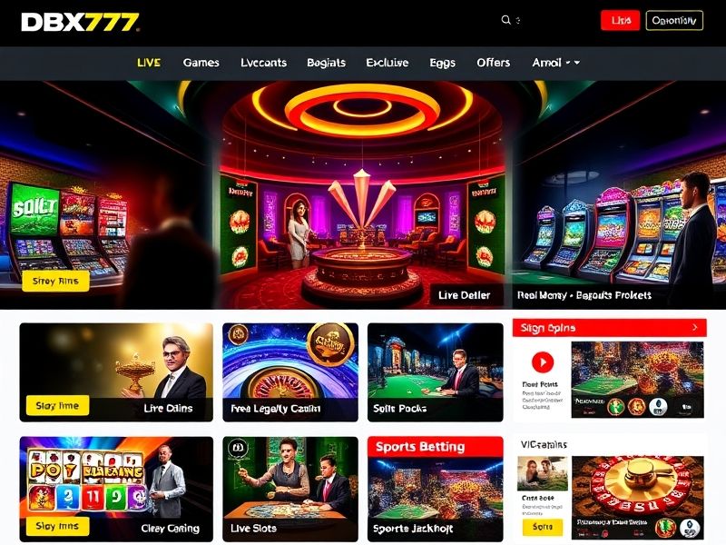 Welcome to DBX777, your premier destination for high-quality gambling experiences. Explore slots, live dealer games, poker, sports betting, and discover exclusive promotions for real money play.